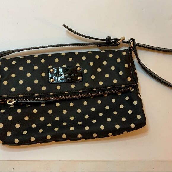 Kate Spade Aleah Polka Dot Nylon Crossbody - Picture 2 of 11